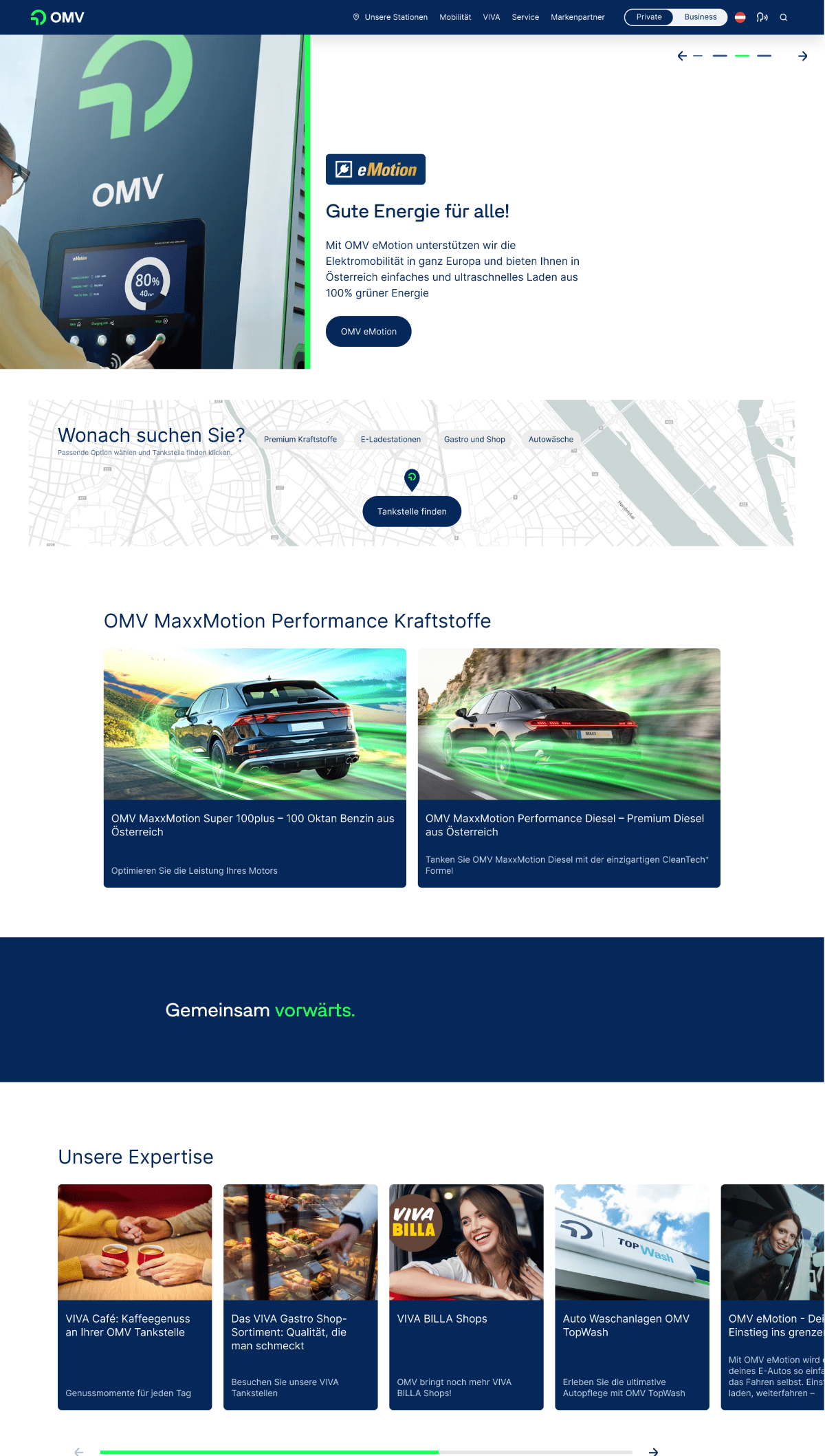OMV site, 2025